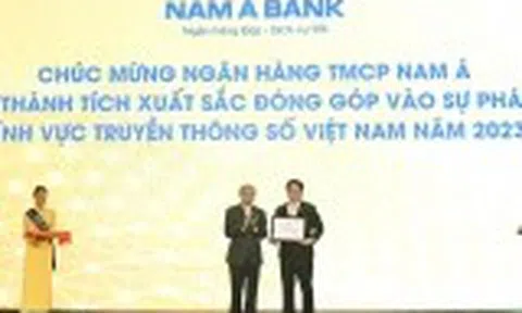 Nam A Bank: Ngân hàng chuyển đổi số của năm